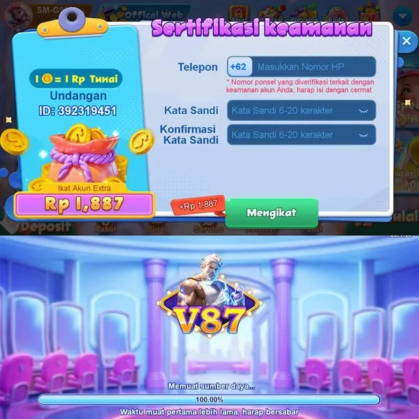 V87 Game Online Resmi 2026